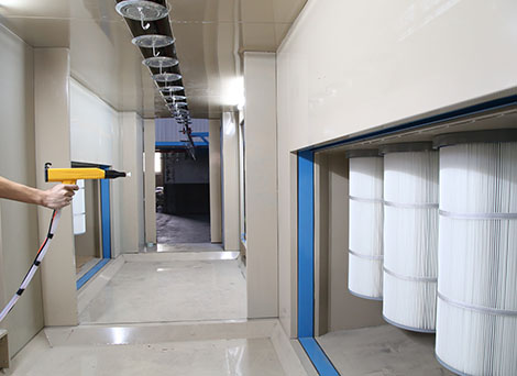 Industrial Automatic Powder Coating Line Guide Equipment Applications Safety